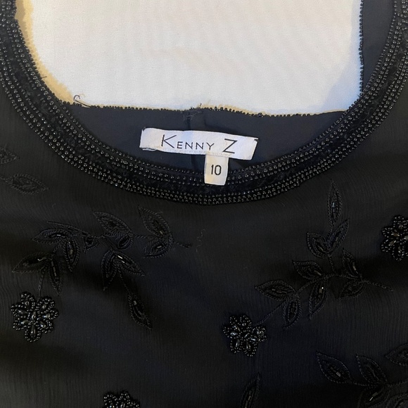 Kenny Z Blacked Beaded Tank - Picture 3 of 3